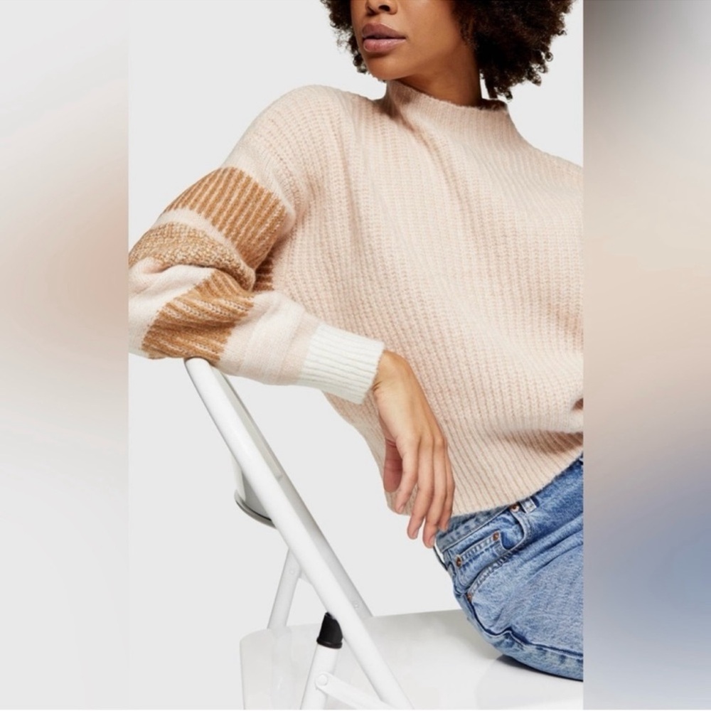 Topshop | Wide Ribbed Sweater NWT - Picture 2 of 7